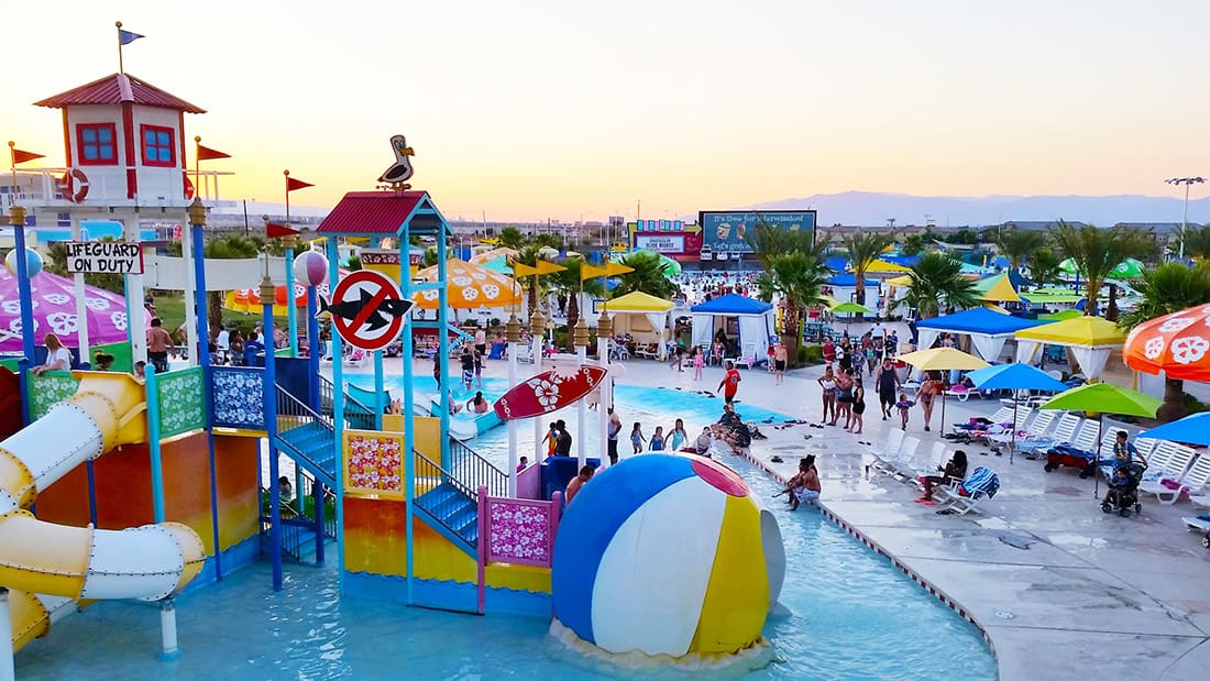 las vegas water park hotel