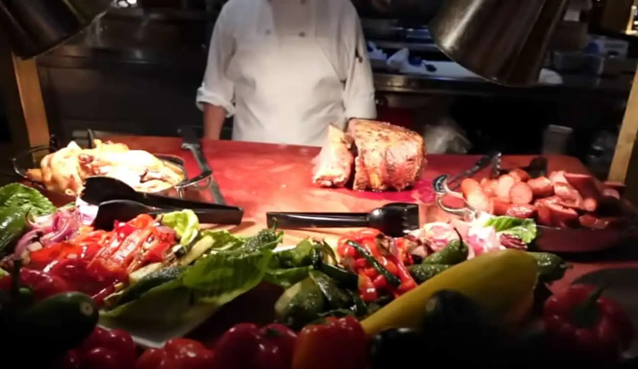 Main Street Station Buffet Carving Station and Prime Rib